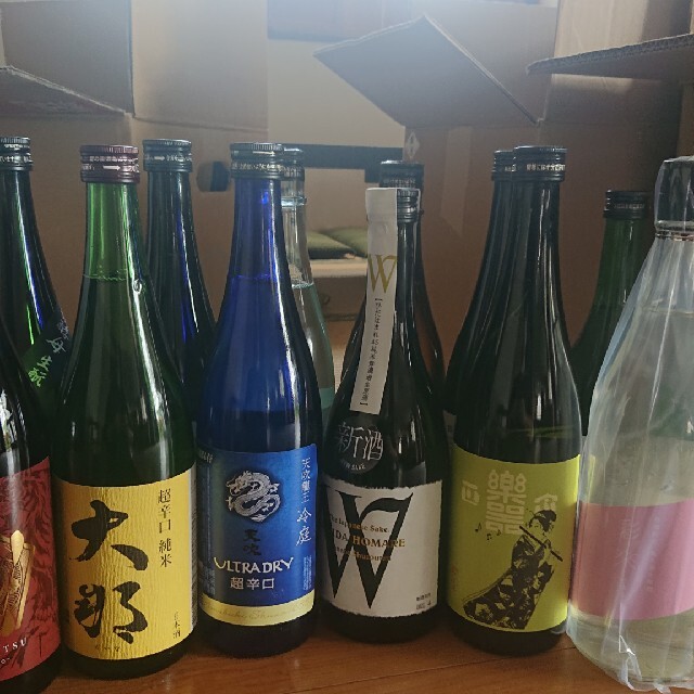 日本酒値下げしごうびん十二本セット新品