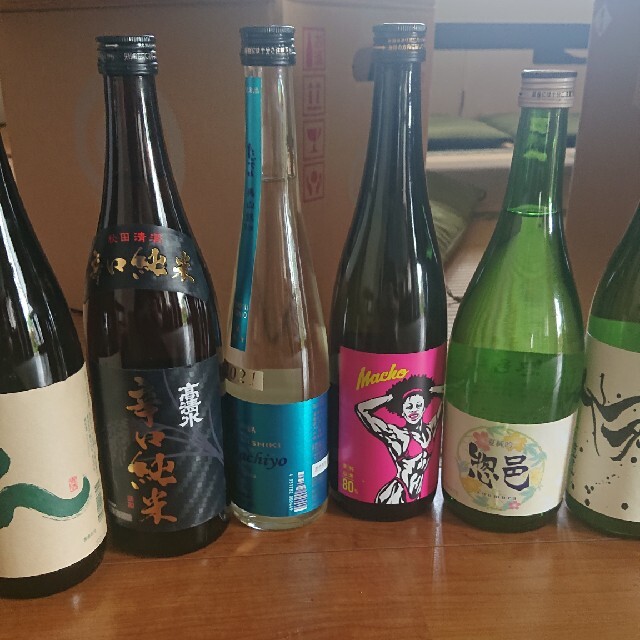 日本酒しごうびん十二本セット値下げ