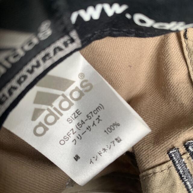 adidas(アディダス)のアディダス　キッズ帽子54〜57センチ キッズ/ベビー/マタニティのこども用ファッション小物(帽子)の商品写真