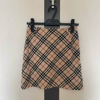 バーバリーブルーレーベル(BURBERRY BLUE LABEL)の【Burberry】チェックスカート 36(ミニスカート)