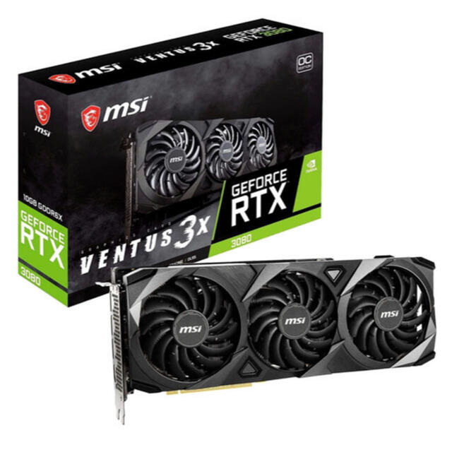 新品　msi GeForce RTX 3080 VENTUS 10G  OC