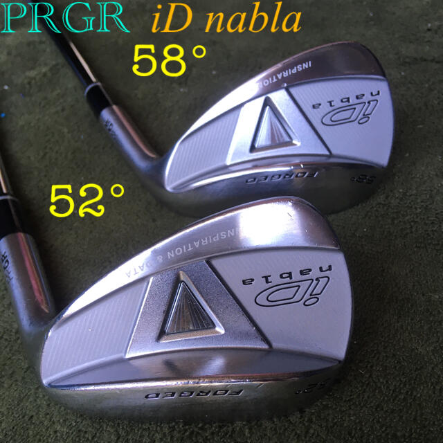 PRGR ID nabla ナブラウェッジ　　　52° 58°セット