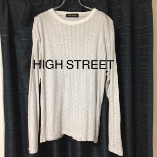 ハイストリート(HIGH STREET)のHIGH STREET 長袖カットソー(Tシャツ/カットソー(七分/長袖))