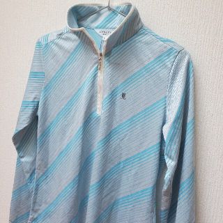 ランバン(LANVIN)のLANVIN SPORT 　ゴルフ　UVカット吸収速乾　L(ウエア)