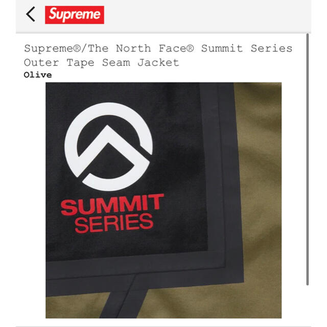 Supreme(シュプリーム)のシュプリーム ザ　ノースフェイス　サミットシリーズ　シームジャケット メンズのジャケット/アウター(マウンテンパーカー)の商品写真
