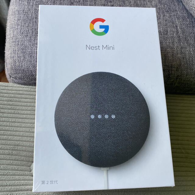 Google(グーグル)の【未使用・未開封】Google GOOGLE NEST MINI スマホ/家電/カメラのオーディオ機器(スピーカー)の商品写真