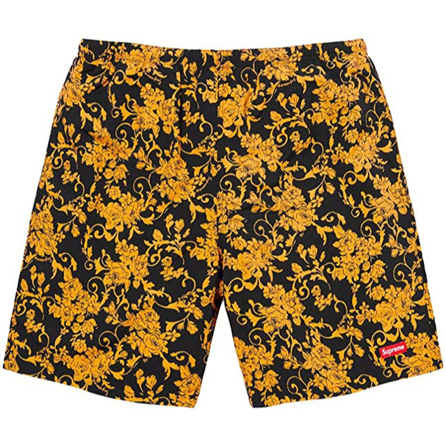 Supreme(シュプリーム)のsupreme nylon water short black floral メンズのパンツ(ショートパンツ)の商品写真