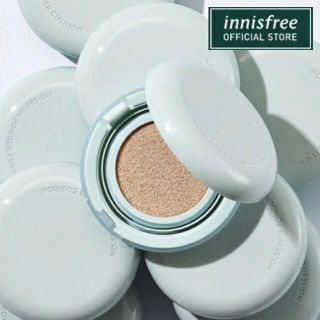 イニスフリー(Innisfree)の新作 innisfree ノーセバムパウダークッション 21C(ファンデーション)