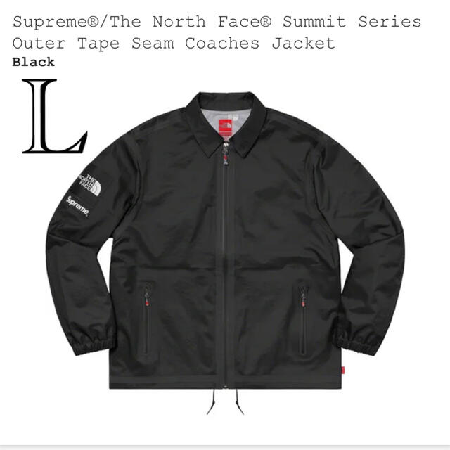 L  Supreme The North Face Coaches Jacket