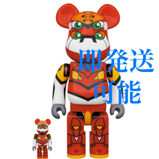BE@RBRICK エヴァンゲリオン2号機 100% & 400% BE@RBRICK エヴァンゲリオン2号機 100% & 400%