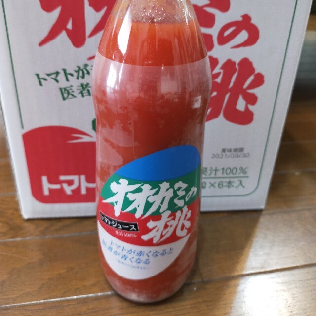 トマトジュース　オオカミの桃 食品/飲料/酒の飲料(ソフトドリンク)の商品写真