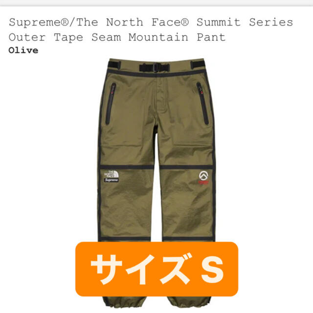 パンツsupreme the north face summit pant S