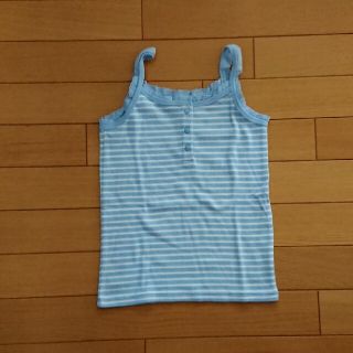 ベビーギャップ(babyGAP)の 5才  baby gap ボーダーデザイン キャミソール(Tシャツ/カットソー)