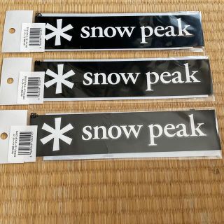 Snow Peak - スノーピーク ロゴステッカーSの通販 by Ken's shop ...