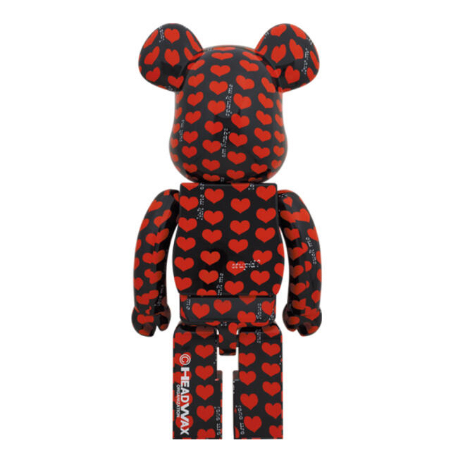 MEDICOM TOY(メディコムトイ)のBE@RBRICK Black Heart 1000％  エンタメ/ホビーのフィギュア(その他)の商品写真