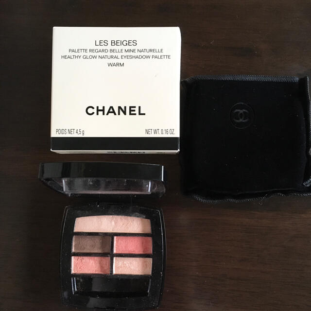 CHANEL レ ベージュ パレット ルガール ウォーム アイシャドウ