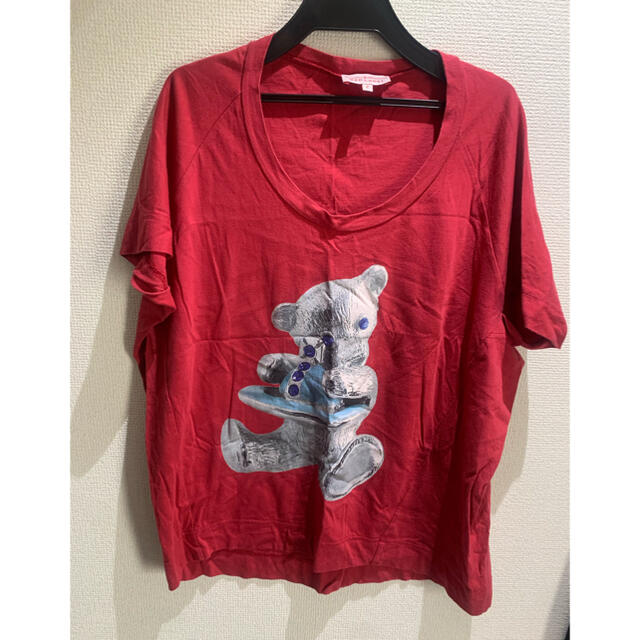 Vivienne Westwood(ヴィヴィアンウエストウッド)のヴィヴィアンウエストウッド オーブベアTシャツ レディースのトップス(Tシャツ(半袖/袖なし))の商品写真