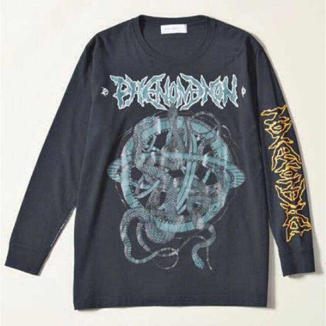 PHENOMENON(フェノメノン)のPHENOMENON Crusty Print Long Sleeve Tee メンズのトップス(Tシャツ/カットソー(七分/長袖))の商品写真