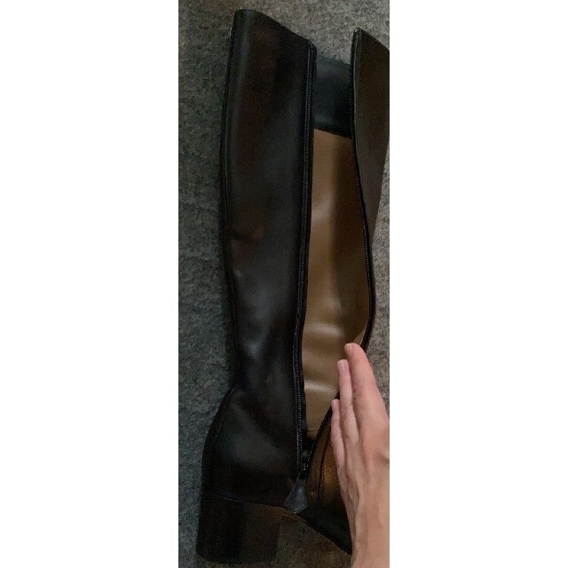 HERMES ロングブーツ 23.5cm靴/シューズ