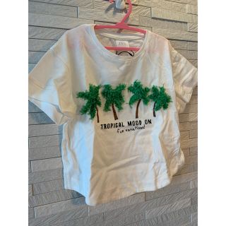 ザラキッズ(ZARA KIDS)のZARA baby  デザインTシャツ　size116(Tシャツ/カットソー)