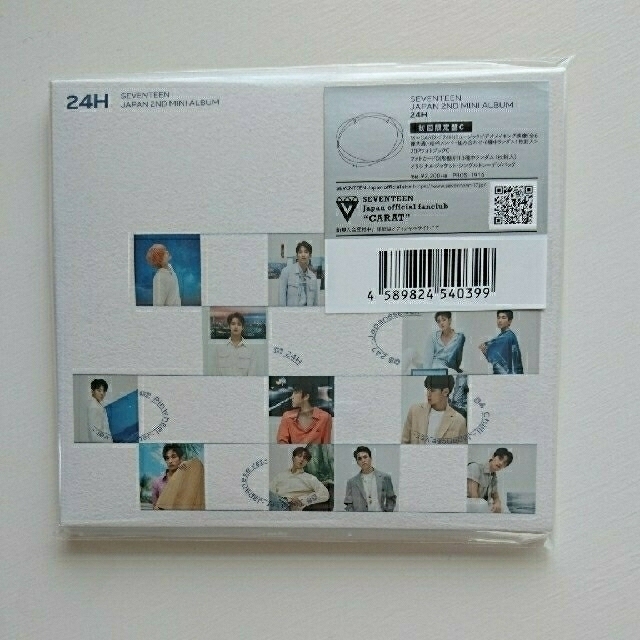 SEVENTEEN(セブンティーン)のSEVENTEEN/24H/ひとりじゃない/CD(開封済/未再生) エンタメ/ホビーのCD(K-POP/アジア)の商品写真