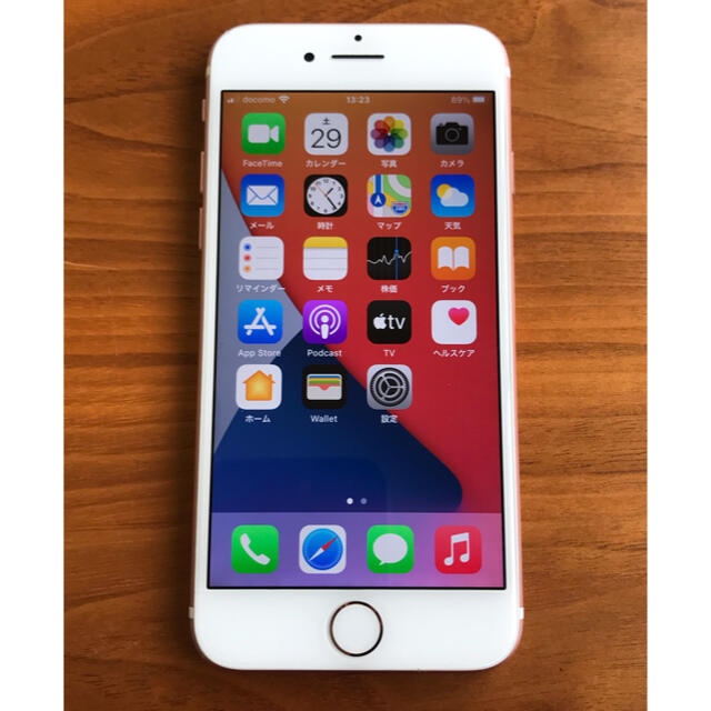 iPhone7 32GB ローズゴールド　SIMフリー　バッテリー89%iphone