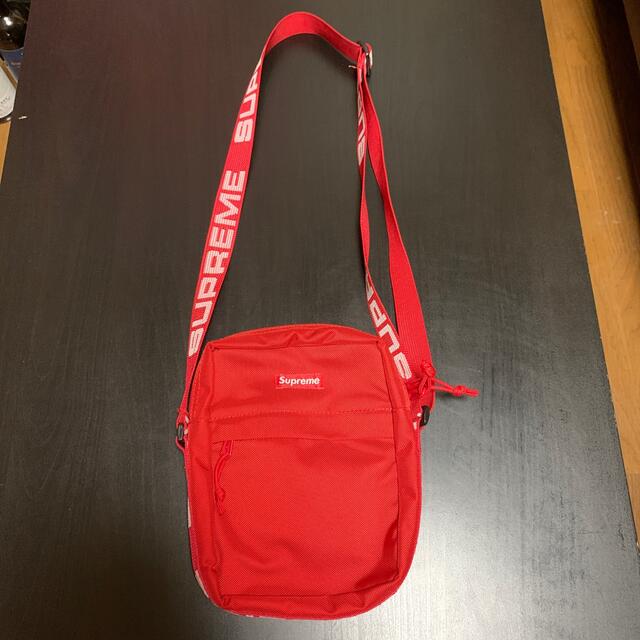 Supreme 18ss Shoulder Bag Red