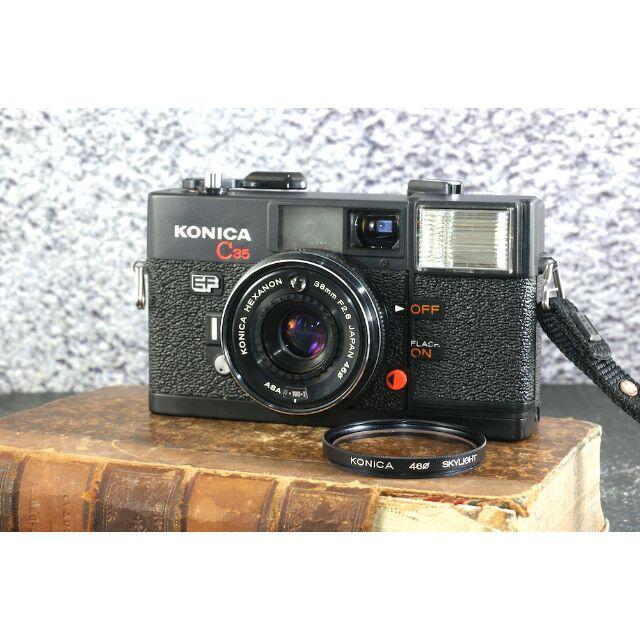 【分解整備済み】Konica C35 EF ピッカリコニカスマホ/家電/カメラ