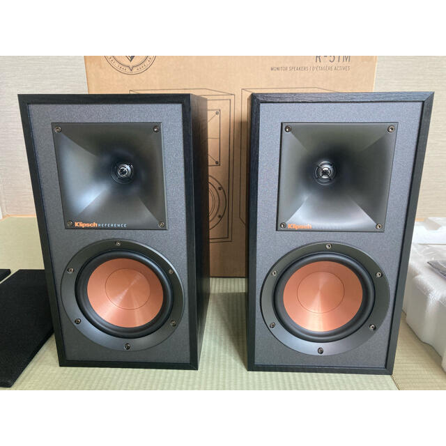 ほぼ新品 KLIPSCH クリプシュ ブックシェルフスピーカー R-51M-