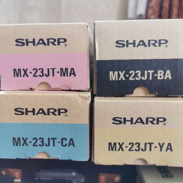 SHARP コピー 純正 トナー MX-23-JT BA MA YA CA