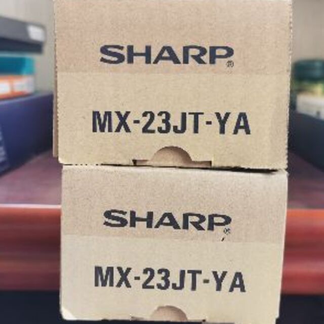 SHARP コピー 純正 トナー MX-23-JT YA 2本