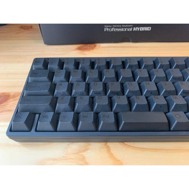 富士通(フジツウ)のHHKB Professional HYBRID Type-S 日本語配列／墨 スマホ/家電/カメラのPC/タブレット(PC周辺機器)の商品写真