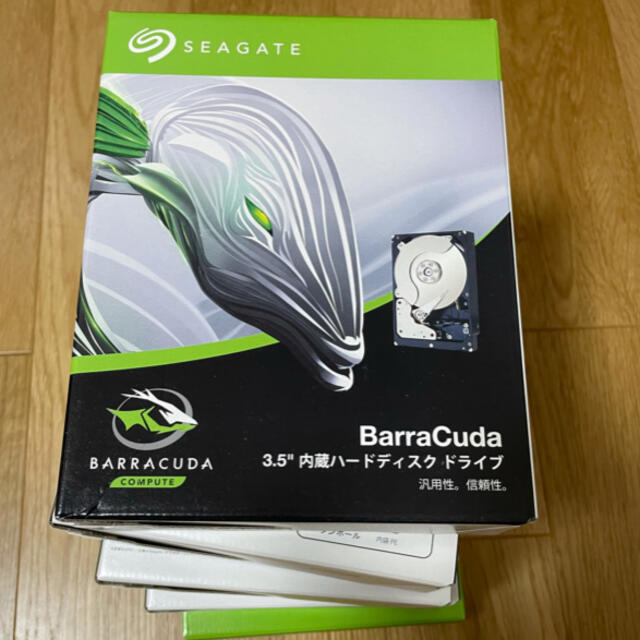 SEAGATE BARRACUDA HDD8TB ST8000DM004  5個