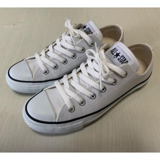 コンバース(CONVERSE)の新品　CONVERSE ALL STAR レザー　スニーカー(スニーカー)