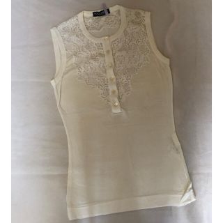 ドルチェアンドガッバーナ(DOLCE&GABBANA)のドルチェ&ガッバーナ  Dolce & Gabbana レースカットソー (カットソー(半袖/袖なし))