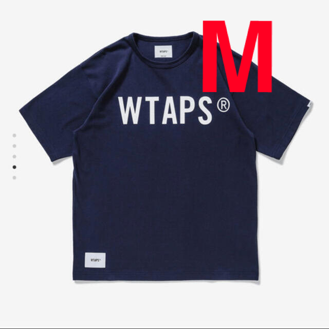 WTAPS BANNER SS COTTON TEE ネイビー L Tシャツ