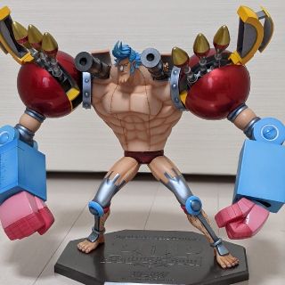 メガハウス(MegaHouse)のPOP maximum アーマード フランキー　ワンピース　フィギュア(キャラクターグッズ)