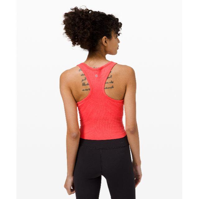 lululemon(ルルレモン)のlululemon ルルレモンEbbtoStreet RB Crop Tank スポーツ/アウトドアのトレーニング/エクササイズ(ヨガ)の商品写真