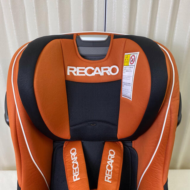 RECARO(レカロ)のクリーニング済　☆美品☆　レカロ　RECARO　スタート07　アルトオレンジ] キッズ/ベビー/マタニティの外出/移動用品(自動車用チャイルドシート本体)の商品写真