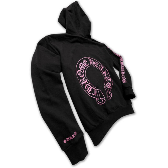 chromehearts クロムハーツ ピンク フーディー パーカー XXL | www