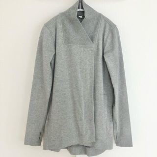 ルルレモン(lululemon)のlululemon ジャケット　2(S〜M) グレー 美品送料込(ヨガ)