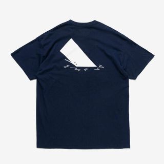 DESCENDANTディセンダント21SS  SPY HOP SS TEE 紺M(Tシャツ/カットソー(半袖/袖なし))