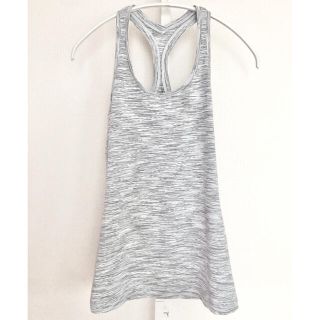 ルルレモン(lululemon)のlululemon タンク 2(S)グレーミックス　美品送料込(ヨガ)