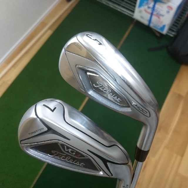 Titleist　T400 #5　VG3 TYPE D #7 2本セット