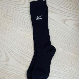 ミズノ(MIZUNO)のミズノ 野球 黒ソックス  子供(ウェア)