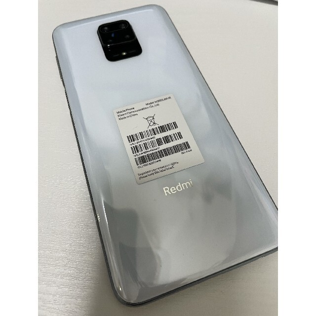 red mi note 9s 美品　4g64gb