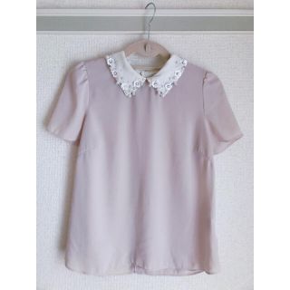 リランドチュール(Rirandture)の★yucky様専用★ リランドチュール　ブラウス　ビジュ付き(シャツ/ブラウス(半袖/袖なし))