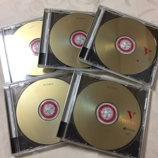 ソニー(SONY)のSONY DVD-RW for VIDEO 120mini ゴールド 10枚組(その他)