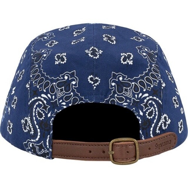 Supreme Bandana Camp Cap Navy