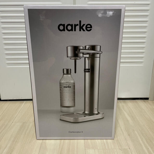 新品】aarke Carbonator II アールケ カーボネーターシルバー www